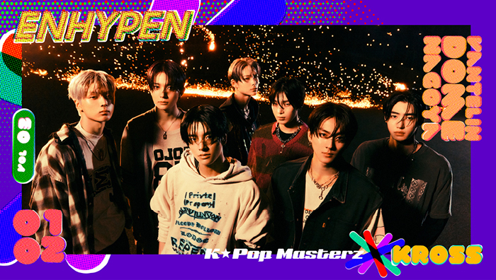 ENHYPEN、&TEAMが『K-Pop Masterz×KROSS vol.3』に出演決定！24年1月2日名古屋にて開催