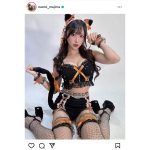 こんな猫を飼ってみたい！真島なおみのセクシー猫耳コスチュームにファン歓喜！