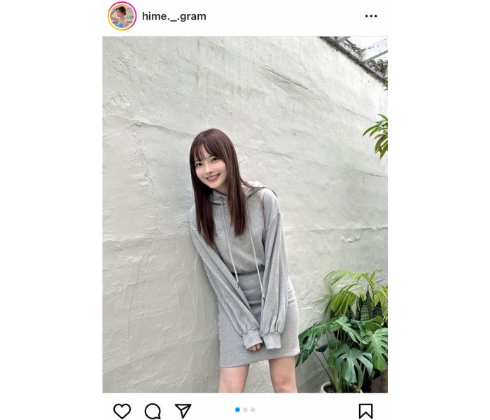 新谷姫加、はにかんだ笑顔に、ドキッとさせられるウィンク、そして困り顔「どの写真も可愛すぎて選べない！」