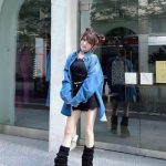 田中れいな、厚底スニーカー＆ミニスカートコーデで美脚魅せる！「全ファッション雑誌れいなになっちゃえばいいのに」の声も
