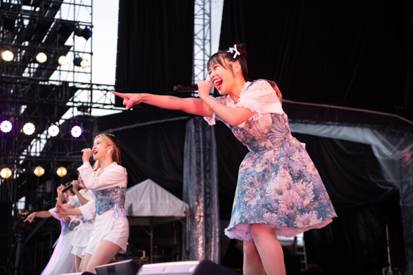 【写真特集】ChawChaw、水色×白の可愛らしい衣装でオープニングアクトを飾る！〈PEACE STOCK 78’ HIROSHIMA 2023〉