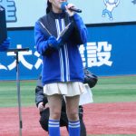 =LOVE・瀧脇笙古、絶対領域が美しいミニスカ衣装でゲストMCとして出演!天使すぎる笑顔で会場の来場客たちを魅了<横浜DeNAベイスターズ ファンフェスティバル2023>