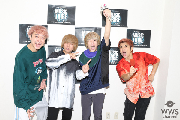 【動画】KEYTALK、ライブを終えた感想を語る！「観客の心に入り込むぞ！」＜ARTISTS LEAGUE Presents... MUSIC TRIBE＞