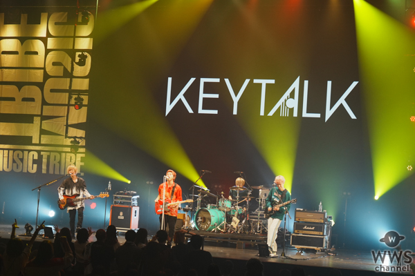 【ライブレポート】KEYTALK、もっともっと、熱い衝動と熱情を舞台の上からぶつけてくれ。＜ARTISTS LEAGUE Presents... MUSIC TRIBE＞
