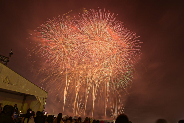 氣志團がOne Night Carnivalで大盛況！！フィナーレで広島の夜空に花火が咲き乱れる〈PEACE STOCK 78’ HIROSHIMA 2023〉