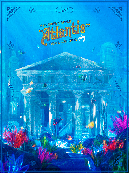 Mrs. GREEN APPLE、「ARENA TOUR 2023 NOAH no HAKOBUNE&DOME LIVE 2023 Atlantis」封入特典,アクリルジオラマキットのデザインを公開