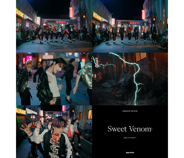 ENHYPEN、新曲「Sweet Venom」の2つ目のMVティザーを公開！