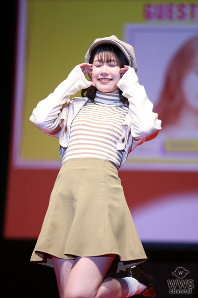 服部有菜、「みんならぶー」同窓会気分でハイテンション！〈みなとみらいコレクション 2023〉