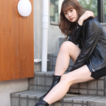 【写真特集第1弾】会社員・白瀬みさとさん、クールなブラックコーデでミニスカから美脚アピール！ 「地元・佐賀では唐津湾の海浜に続く虹の松原がオススメ。今後も新しい自分を表現したい。」 ＜2023レディ・ユニバースジャパン東京代表＞