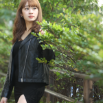 【写真特集第1弾】会社員・白瀬みさとさん、クールなブラックコーデでミニスカから美脚アピール！ 「地元・佐賀では唐津湾の海浜に続く虹の松原がオススメ。今後も新しい自分を表現したい。」 ＜2023レディ・ユニバースジャパン東京代表＞