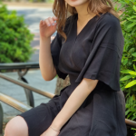 【写真特集第2弾】会社員・白瀬みさとさん、黒のミニ丈ワンピで美脚アピール！ 「内面からも磨きをかけ、日本代表を目指します。」 ＜2023レディ・ユニバースジャパン東京代表＞